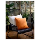  Coussin orange vif