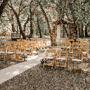 Chaise WEDDING Pliante - bois naturel vernis