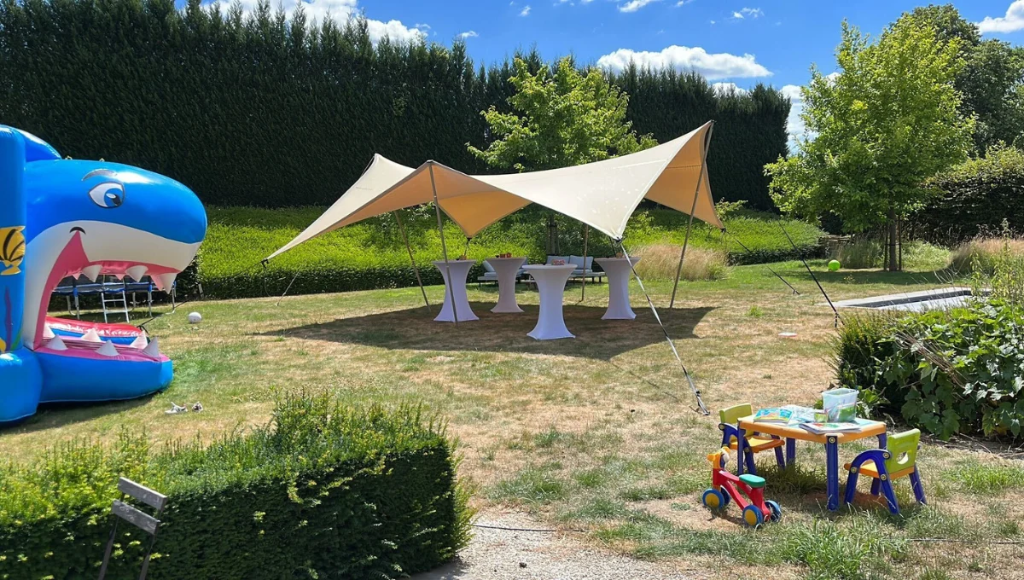 Tente stretch Mini Nomade Désert - 6.35 x 6.35 m