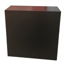 MOSTRADOR DE RECEPCIÓN PLEGABLE Negro