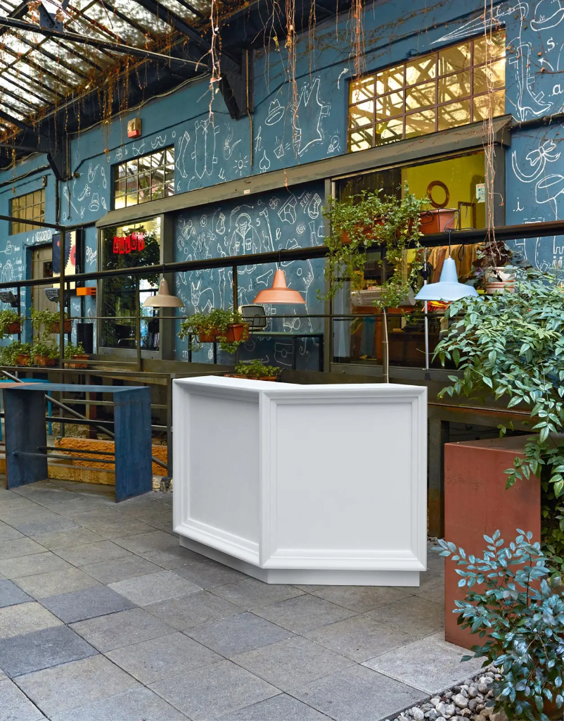 BARRA DE BAR MODULAR LUMINOSA DUBLIN – elemento recto