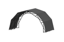 Carpa DOMO negra – múltiples configuraciones
