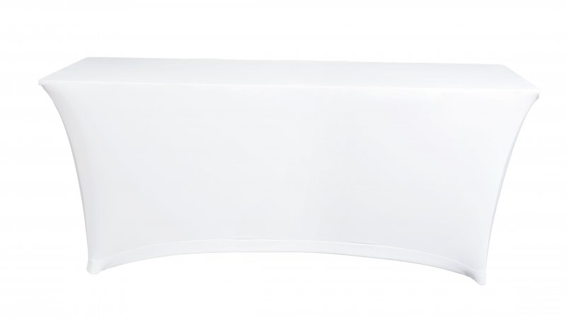 EXTENDABLE BUFFET COVER 183 x 76 cm White