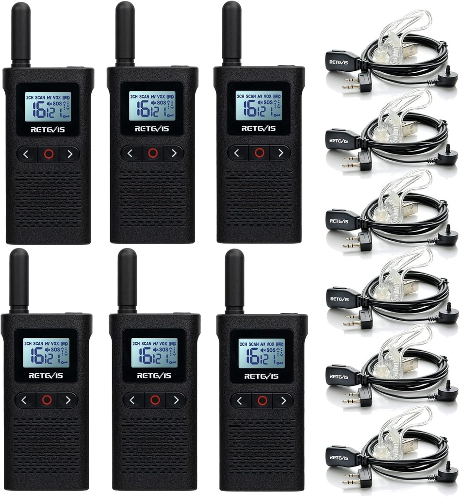 Set de 6 radios