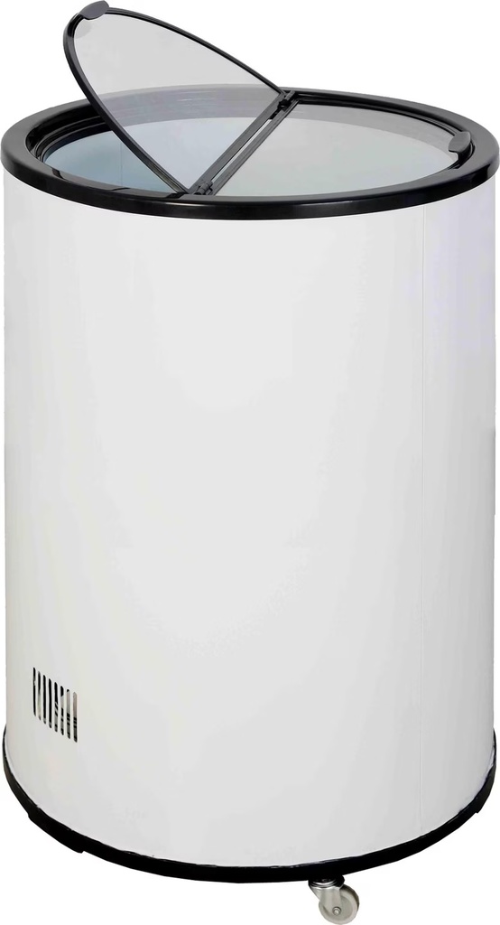 FRIGORÍFICO REDONDO CON RUEDAS 43L