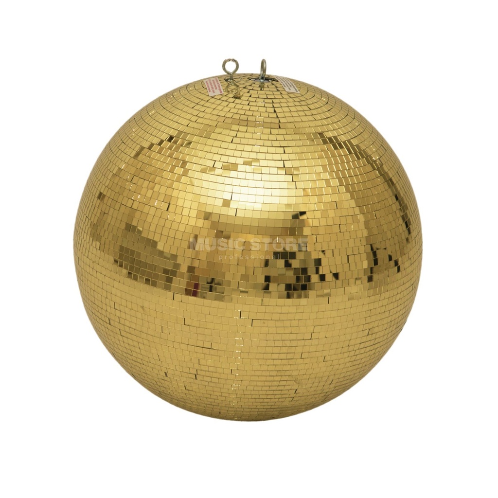 Bola de discoteca daurada 40 cm