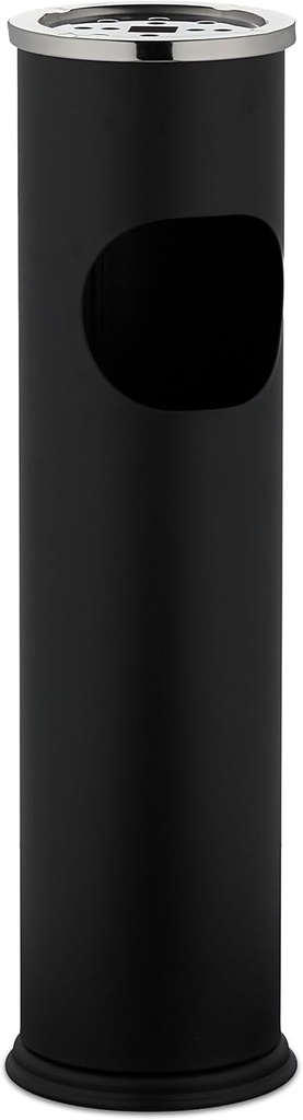Cenicero/papelera negro 56 cm