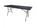 TABLE – 183 x 76 cm – For 6 People, Black
