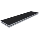 Elemento podio Stairville 2 m x 0,5 m altura 30/60 cm