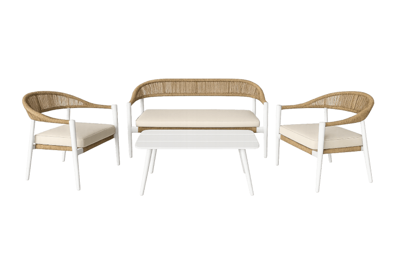 Conjunto lounge Roppy para interior/exterior - Disponible en abril
