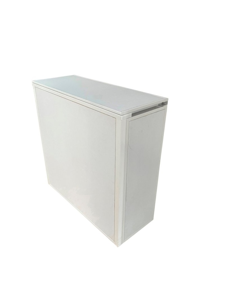 MOSTRADOR DE RECEPCIÓN PLEGABLE Blanco