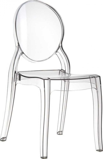 Silla ÉLIZABETH transparente