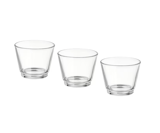 TRANSPARENT CANDLEHOLDERS