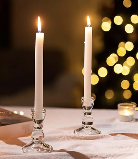 STANDARD GLASS CANDLEHOLDERS