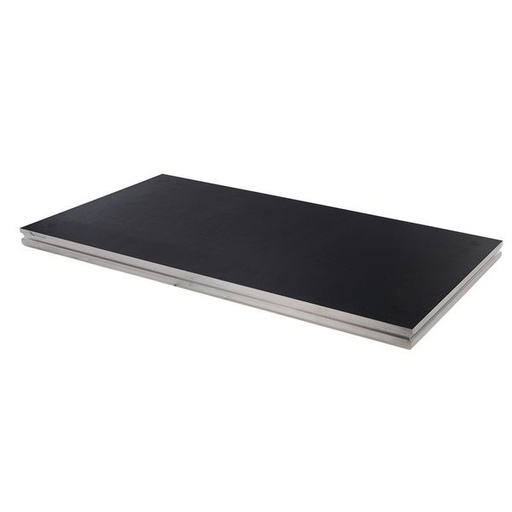 Elemento de podio Stairville 2 m x 1 m, altura 30/60 cm