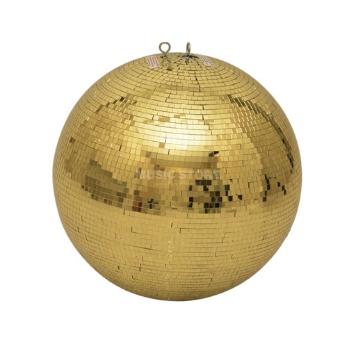 Bola de discoteca daurada 40 cm