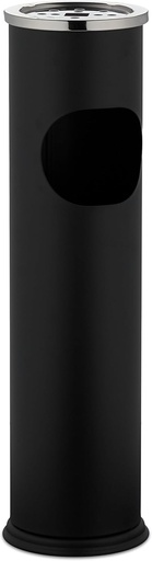 Cendrer/paperera negre 56 cm