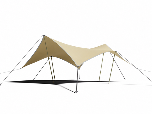 Carpa stretch Mini Nomade Désert - 6,35 × 6,35 m - ¡Disponible a principios de julio!
